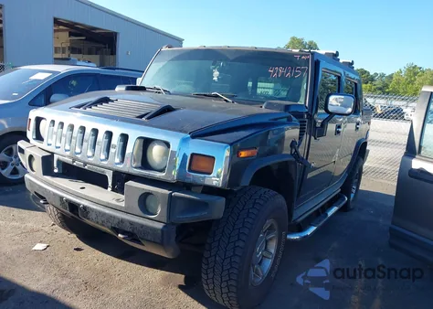 2005 Hummer H2 Sut из США, поврежденный, VIN 5GRGN22U55H131413